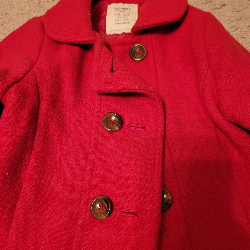 Baby girl Peacoat - Picture 2 of 3